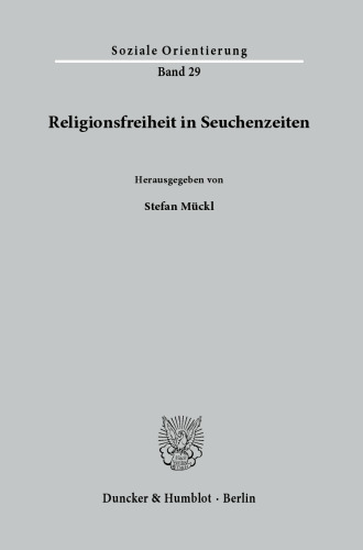 Religionsfreiheit in Seuchenzeiten
