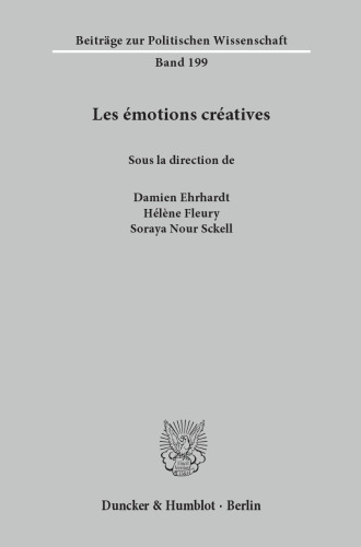 Les émotions créatives
