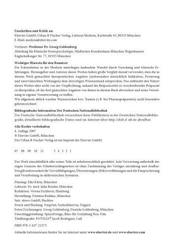 Neuropsychologie. Grundlagen, Klinik, Rehabilitation