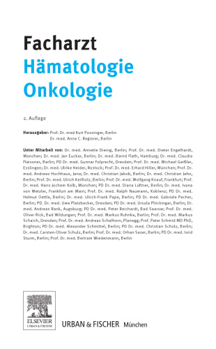 Facharzt Hämatologie Onkologie