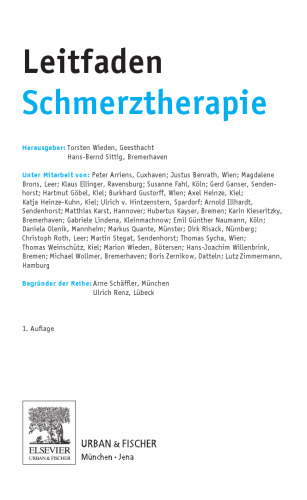 Leitfaden Schmerztherapie