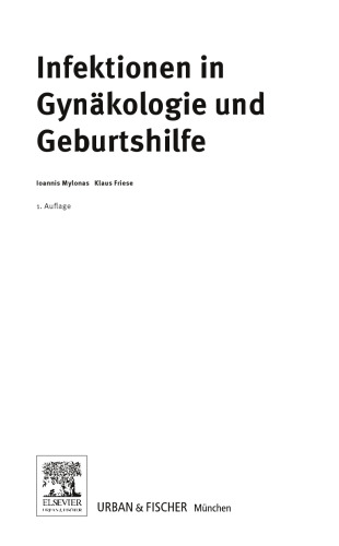 Infektionen in Gynäkologie und Geburtshilfe