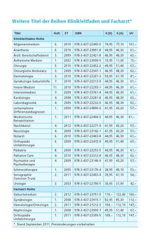 Klinikleitfaden Sonographie Gastroenterologie