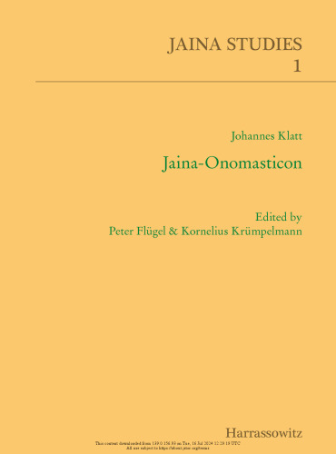 Jaina-Onomasticon