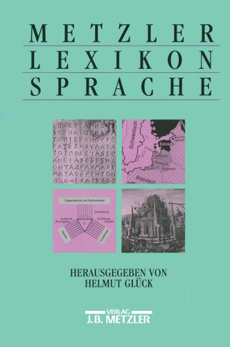 Metzler Lexikon Sprache