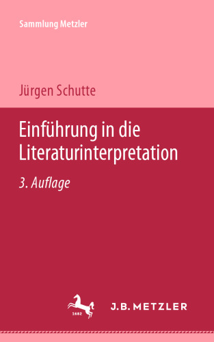 Einführung in die Literaturinterpretation