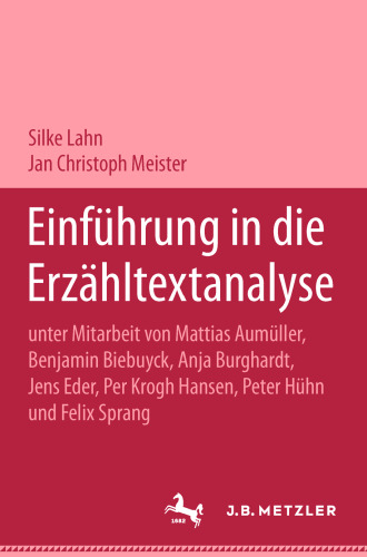 Einführung in die Erzähltextanalyse