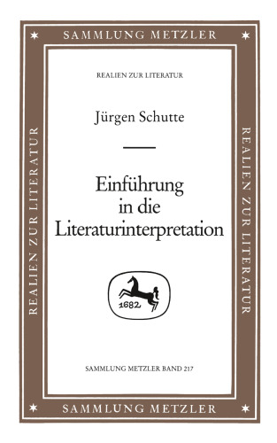 Einführung in die Literaturinterpretation