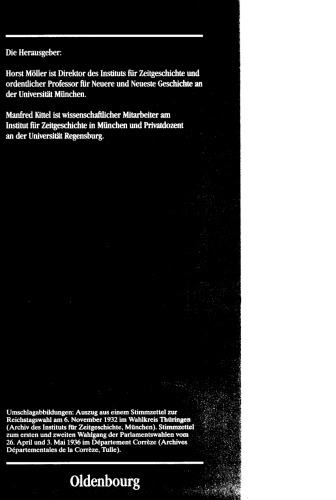 Demokratie in Deutschland und Frankreich 1918-1933/40: Beiträge zu einem historischen Vergleich
