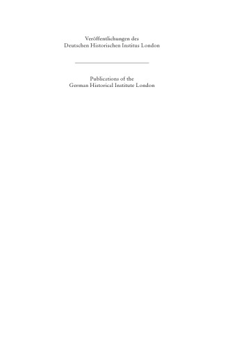 Englische Verfassung und politisches Denken im Ancien Régime: 1689 bis 1789