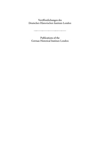 Deutsche Kaufleute in London: Welthandel und Einbürgerung (1660-1818)