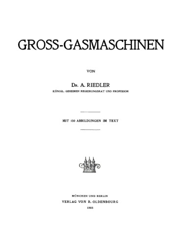 Gross-Gasmaschinen