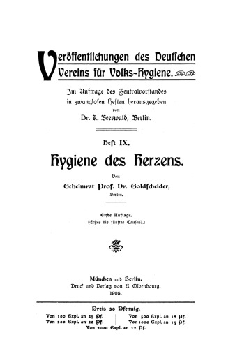 Hygiene des Herzens