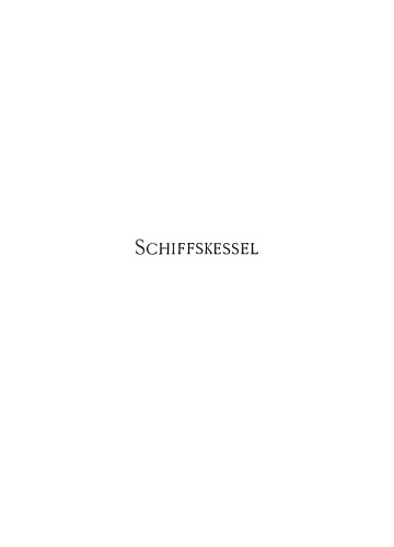 Schiffskessel: Ein Handbuch für Konstruktion und Berechnung