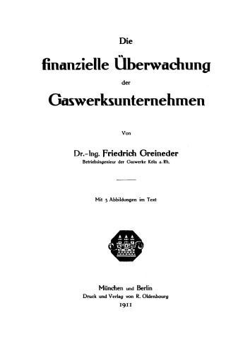 Die finanzielle Überwachung der Gaswerksunternehmen