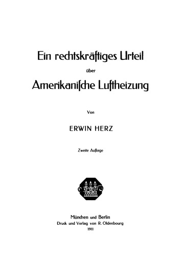 Ein rechtskräftiges Urteil über Amerikanische Luftheizung