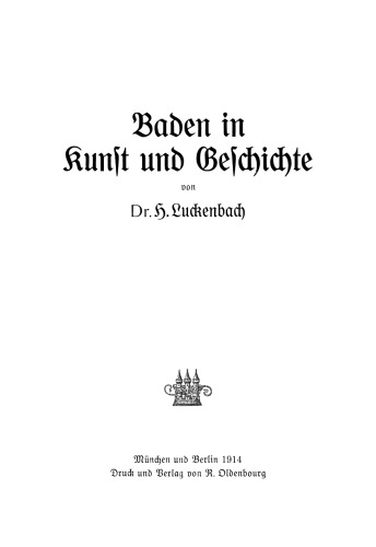 Baden in Kunst und Geschichte