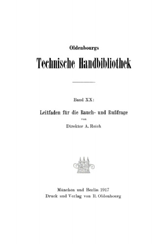 Leitfaden für die Rauch- und Russfrage