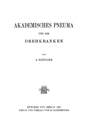 Akademisches Pneuma und die Drehkranken