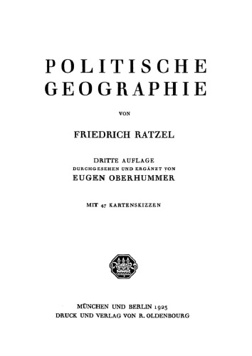 Politische Geographie