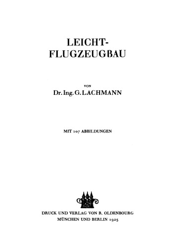 Leichtflugzeugbau