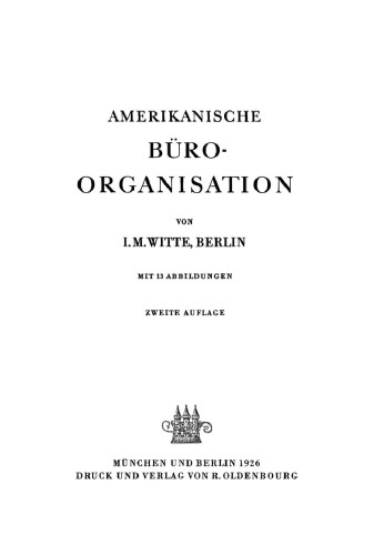 Amerikanische Büro-Organisation