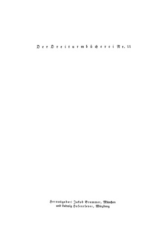 Von Freiheit und Vaterland: Drei Stücke aus den Schriften E. M. Arndts