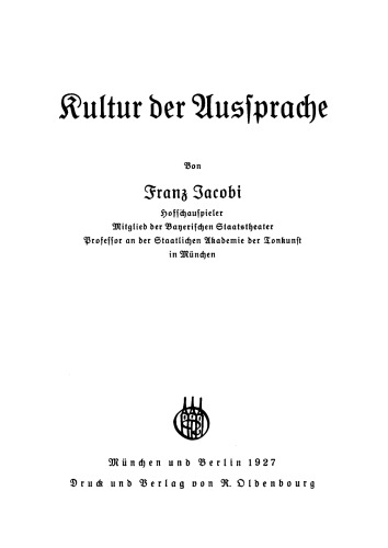Kultur der Aussprache