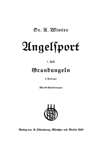 Angelsport: Teil 1 Grundlagen