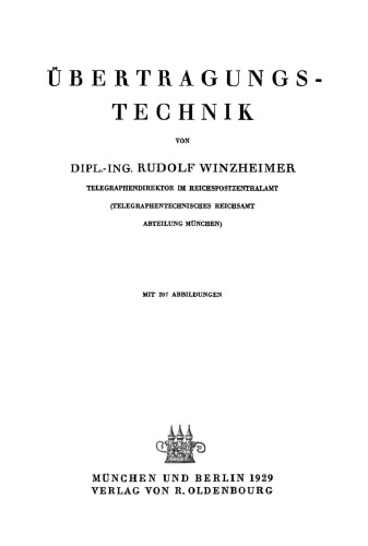 Übertragungstechnik