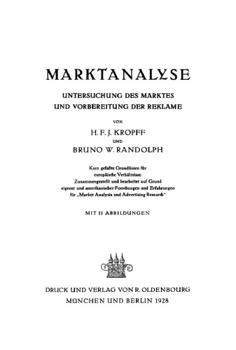 Marktanalyse: Untersuchung des Marktes und Vorbereitung der Reklame