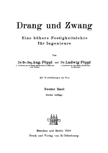 Drang und Zwang: Band 2