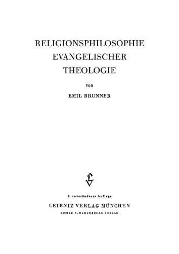Religionsphilosophie evangelischer Theologie