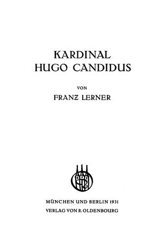 Kardinal Hugo Candidus