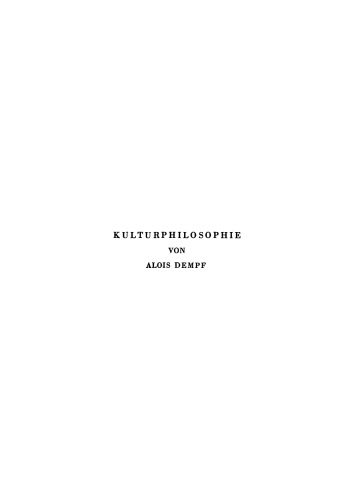 Kulturphilosophie