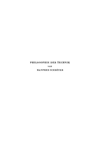 Philosophie der Technik