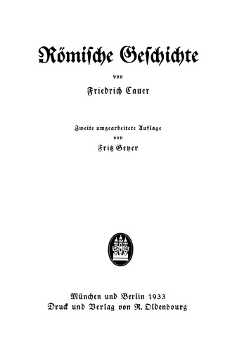 Römische Geschichte