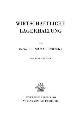 Wirtschaftliche Lagerhaltung