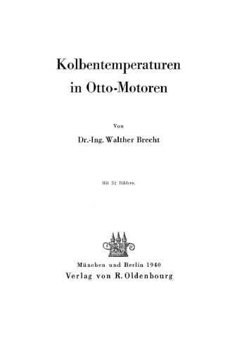 Kolbentemperaturen in Otto-Motoren