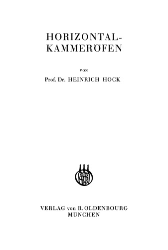 Horizontalkammeröfen