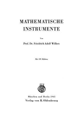 Mathematische Instrumente