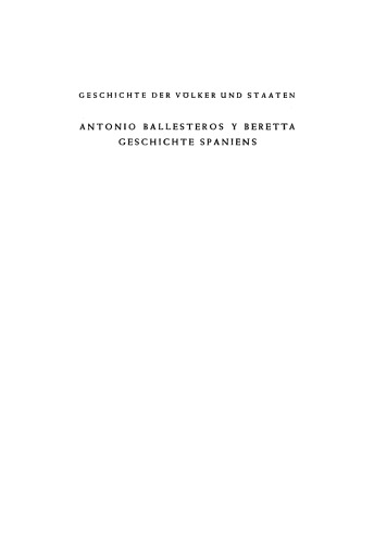 Geschichte Spaniens