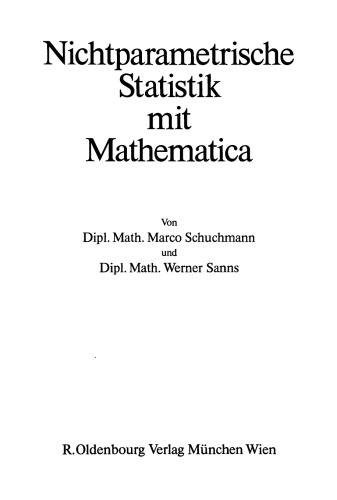 Nichtparametrische Statistik mit Mathematica