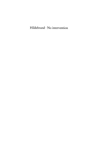 No Intervention. Die Pax Britannica und Preußen 1865/66–1869/70: Eine Untersuchung zur englischen Weltpolitik im 19. Jahrhundert