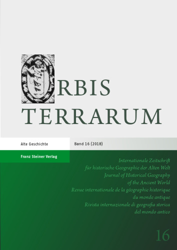 Orbis Terrarum 16 (2018)
