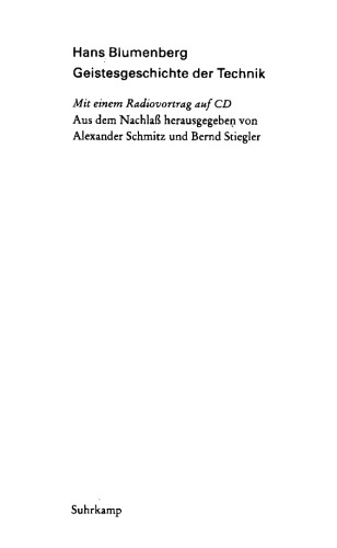 Geistesgeschichte der Technik