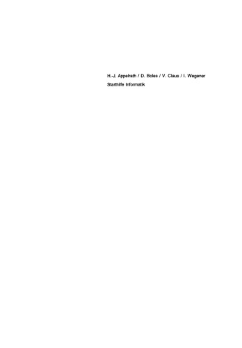 Starthilfe Informatik