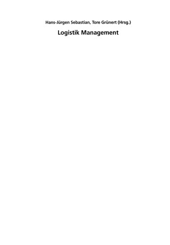 Logistik Management: Supply Chain Management und e-Business