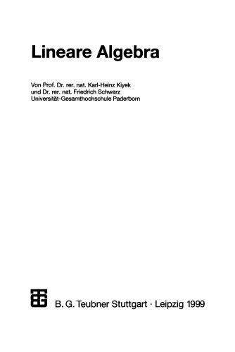 Lineare Algebra