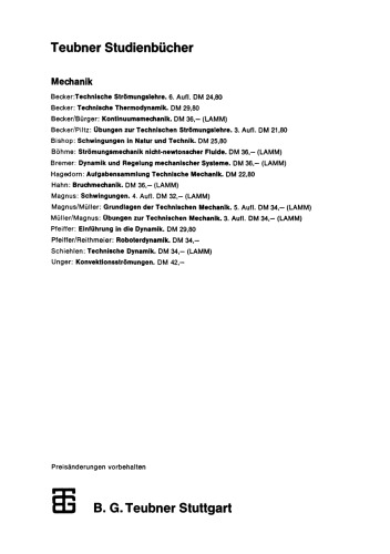 Hochleistungsfaserverbundwerkstoffe: Herstellung und experimentelle Charakterisierung